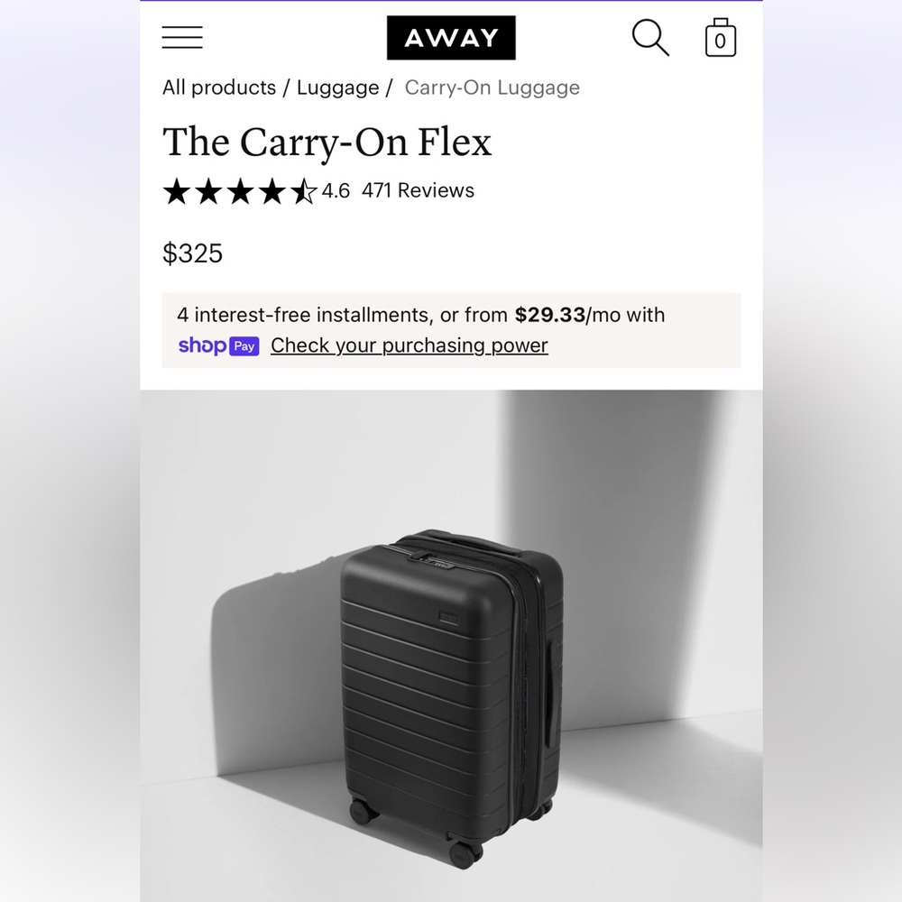 Away Carry On Flex